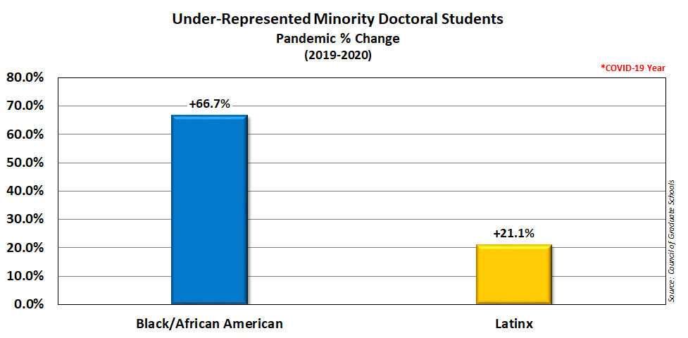 graph minority doc students